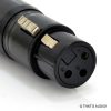 EDGE XLR ADAPTER: 3 pole XLR (Female) to 6.35mm 1/4" Jack (Female) TRS