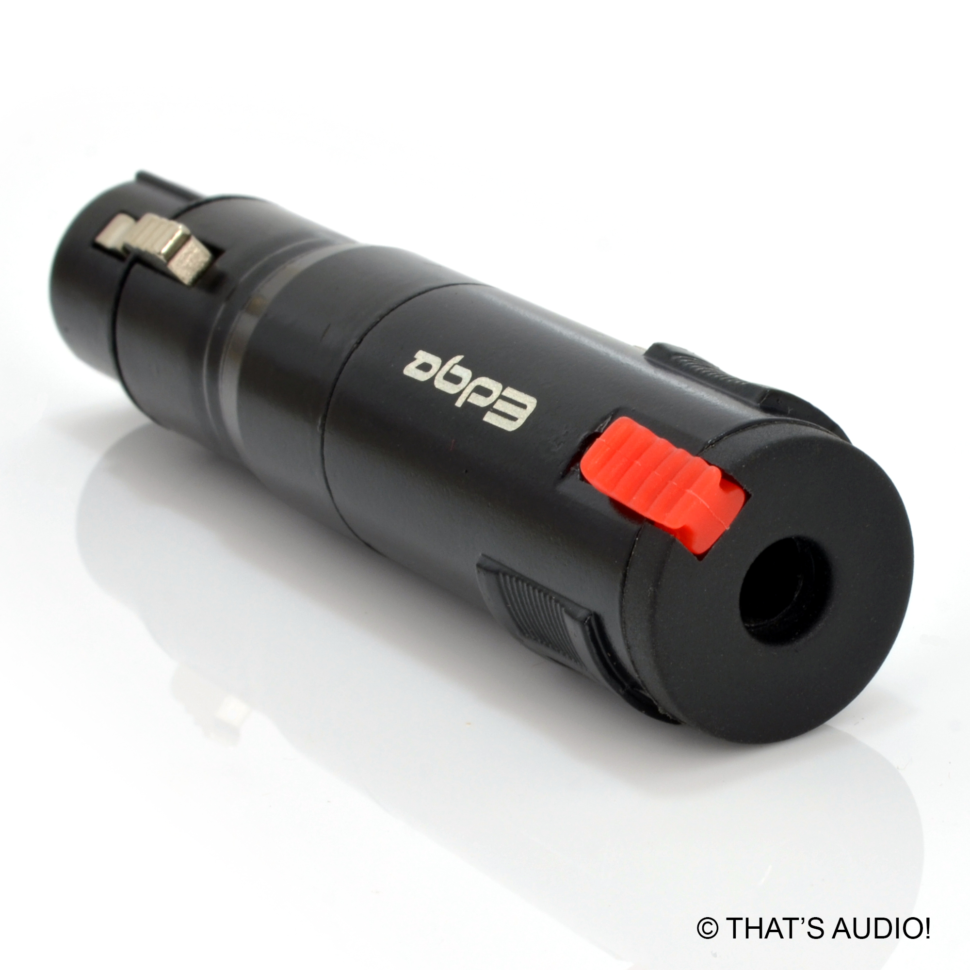 EDGE 3 PIN XLR ADAPTER: 3 pole XLR (Female) to 6.35mm 1/4" Jack (Female) TRS - Image 5