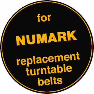 Turntable Belt for NUMARK Turntables (SELECT Model Required)