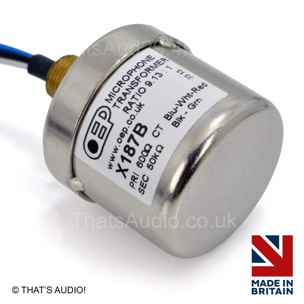 Microphone Matching Transformer X187B