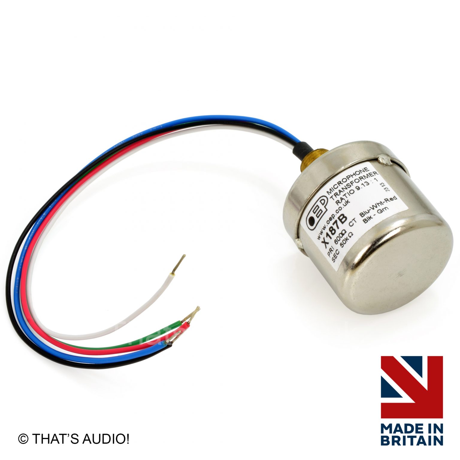 Microphone Matching Transformer X187B