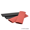 Red and Black Heat-shrink pieces