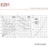 JJ Electronic Characteristic values for JJ ELECTRONIC EZ81 electronic valve / tube