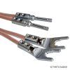 OFC Speaker Cable with Spades and banana plugs Rhodium Plated