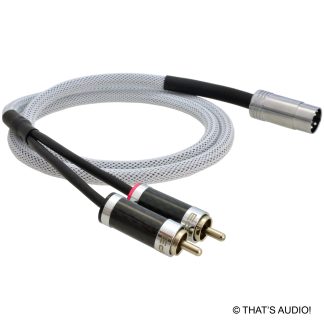 QUAD amplifier cable 2 x rca connectors