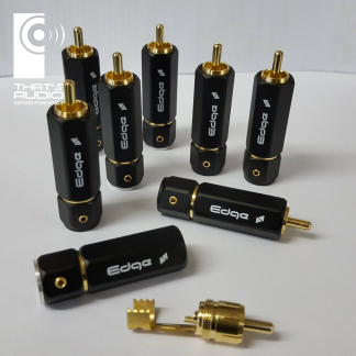 EDGE RCA Plug: Male (12 Pack)
