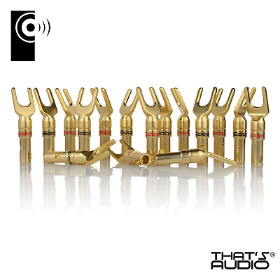 EDGE Audio Spade / Y Fork (8.5mm Jaw Opening 16 Pack)