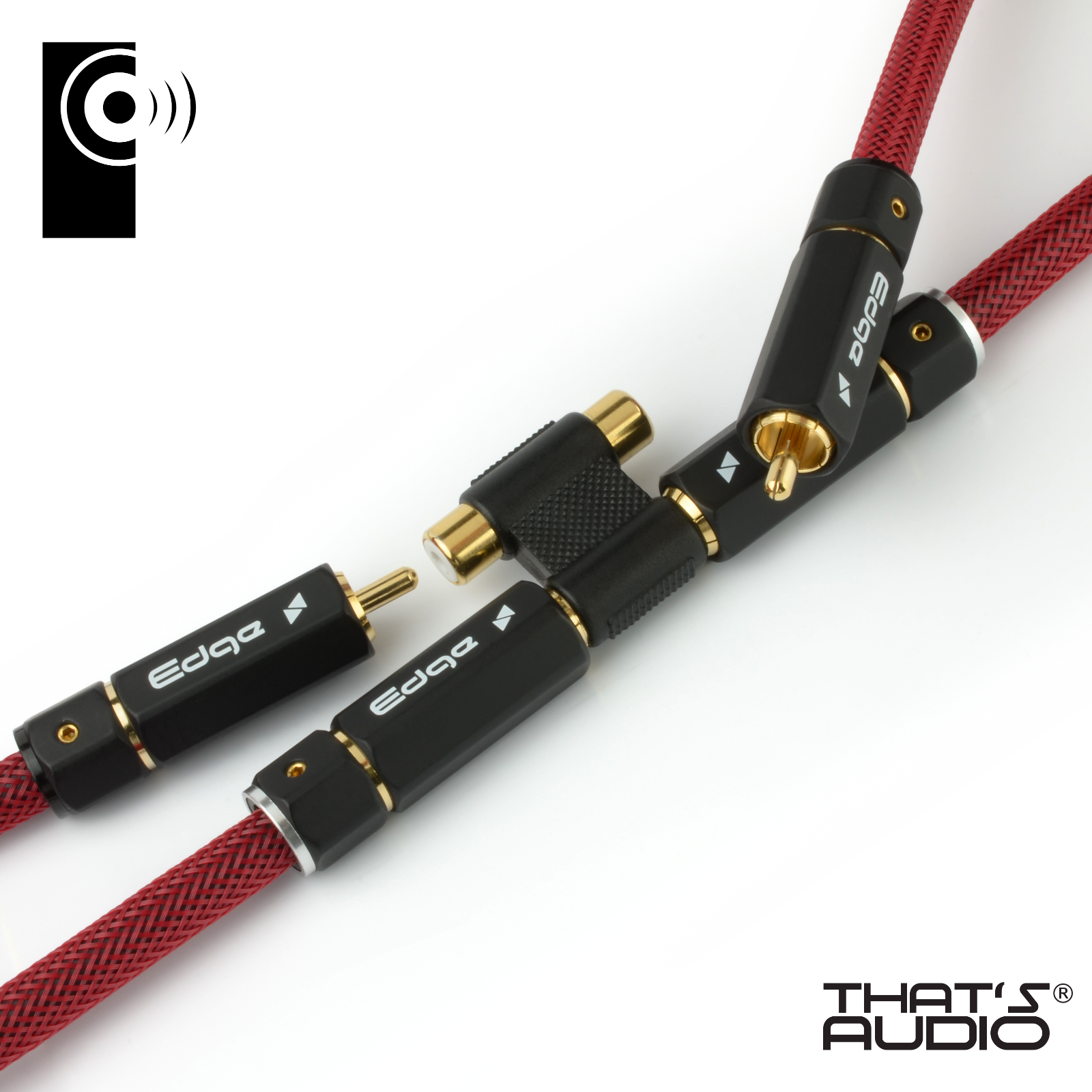 STEREO COUPLER- 2x RCA (Female) to 2x RCA (Female)