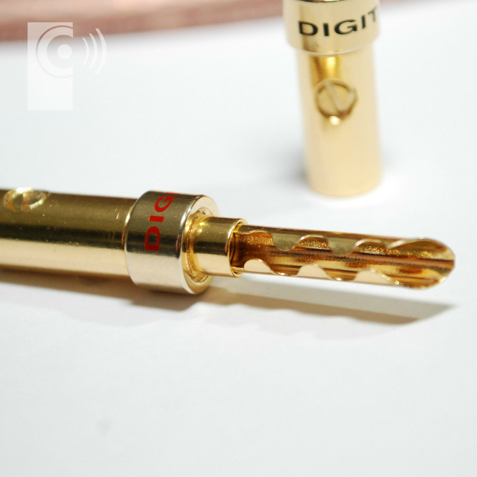 EDGE 4mm BFA Banana Z-Plug (Straight) Gold Plated (6 Pack) - Image 3