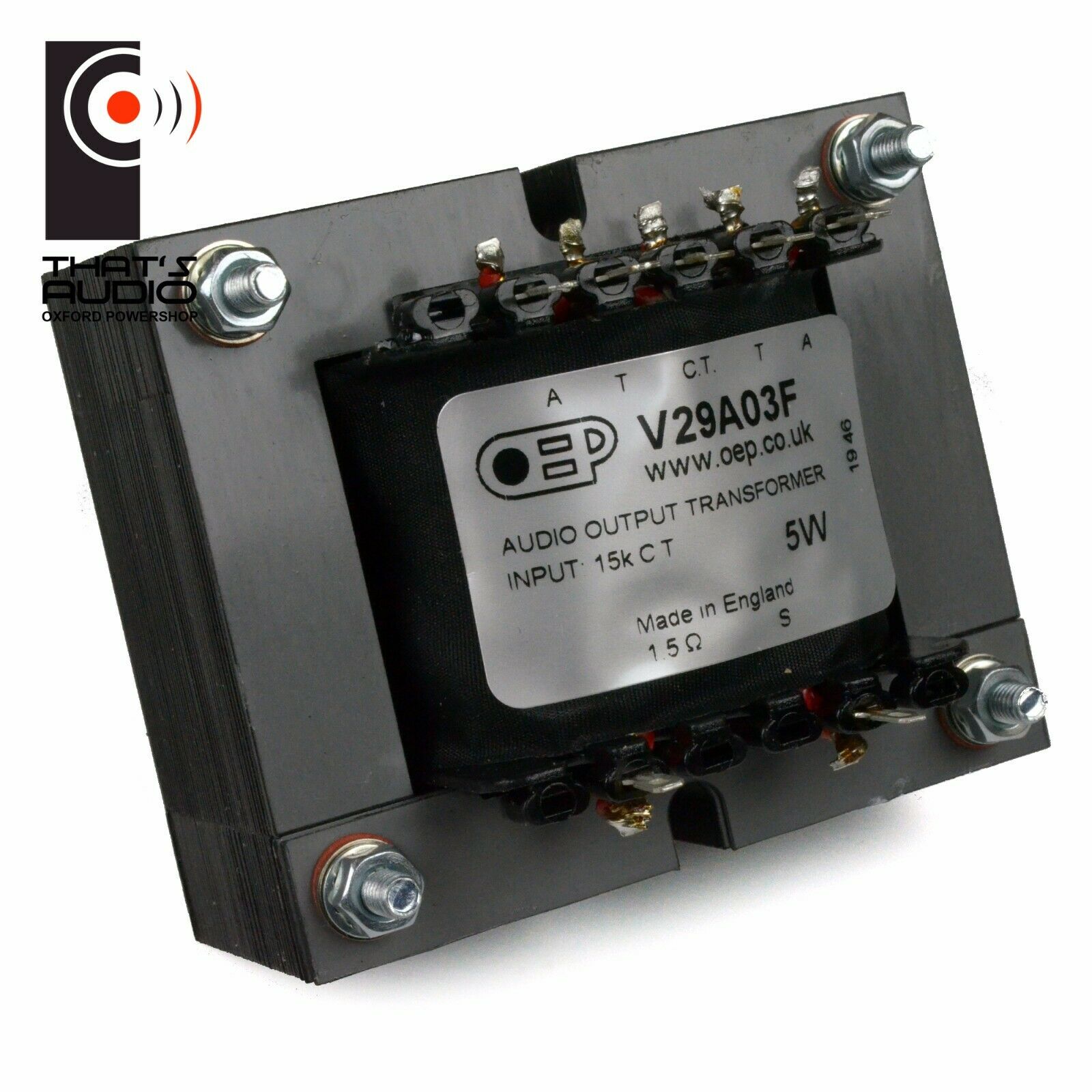 Valve Amplifier Output Transformer 5W PUSH-PULL (EL42 eg PYE Black Box) OEP V29A03F - Image 4