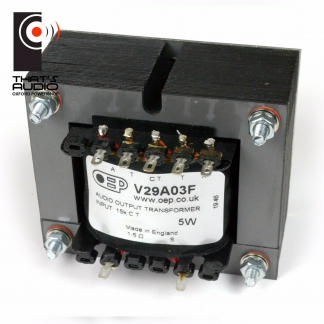 Valve Amplifier Output Transformer 5W PUSH-PULL (EL42 eg PYE Black Box) OEP V29A03F