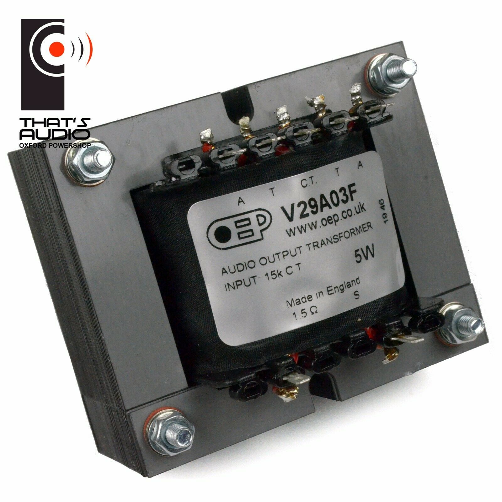 Valve Amplifier Output Transformer 5W PUSH-PULL (EL42 eg PYE Black Box) OEP V29A03F - Image 6