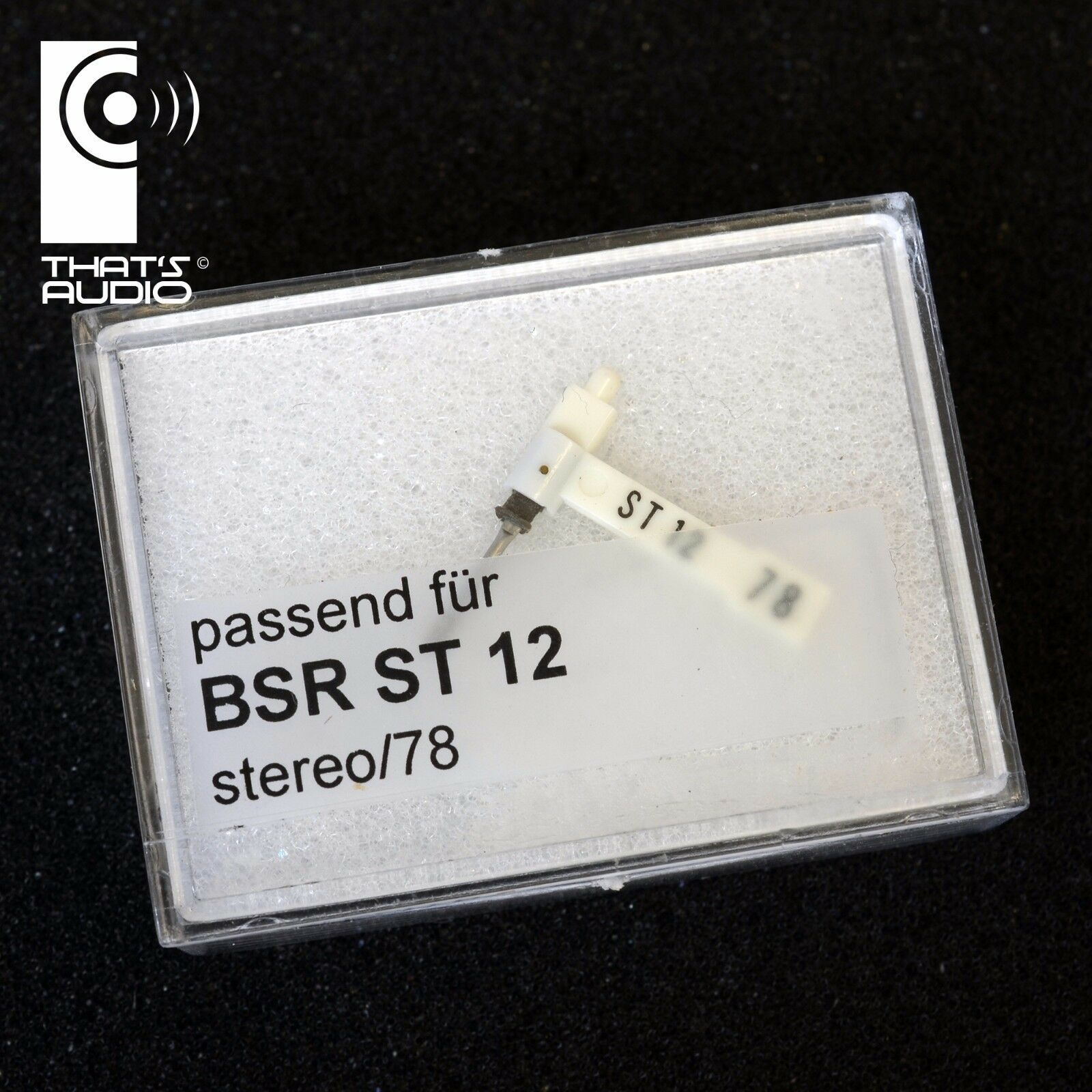 Diamond Needle Stylus For BSR Turntables – Fits ST3, ST4, ST5, ST6, ST12, ST14 – EVG
