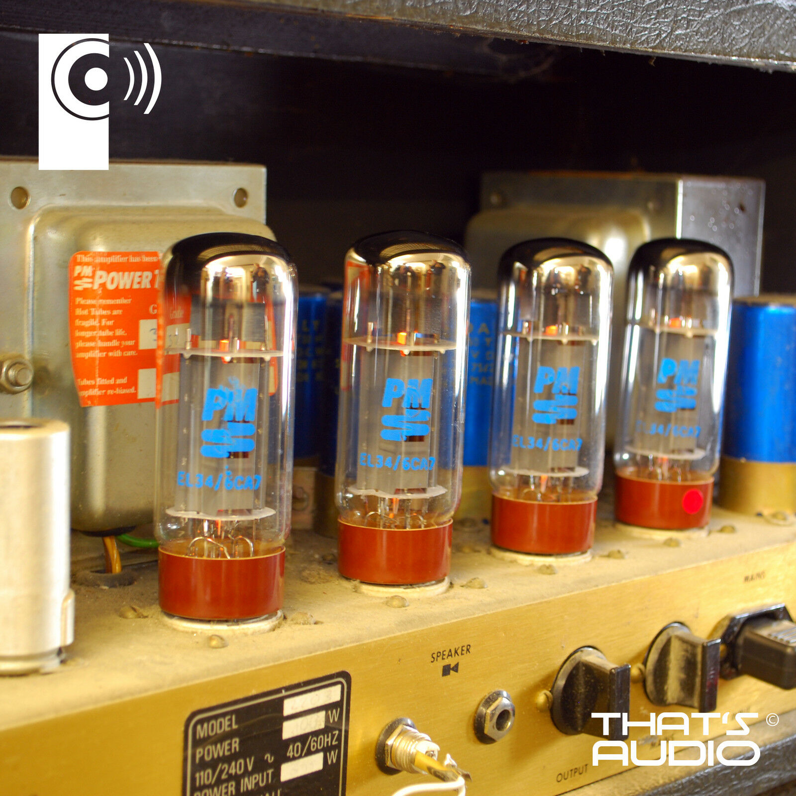 Amplifier POWER PM GUITAR Tube RANGE >> SELECT model from MENU Single & MATCHED - Image 5