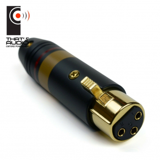 EDGE 3-PIN XLR Plug with Latch Lock (Female)