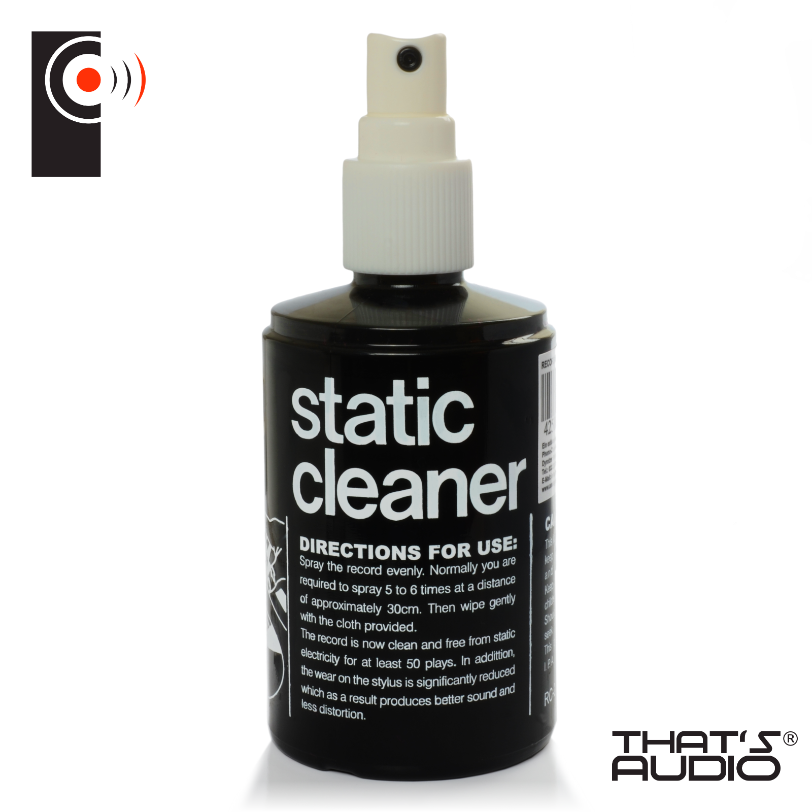 Anti-Static Record Cleaning Spray and Cloth - Image 4