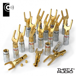 EDGE Audio Spade / Y Fork: 8.5mm Jaw Opening (16 Pack)