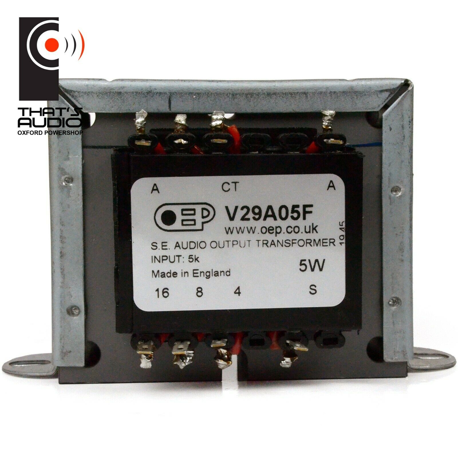 Valve Amplifier Output Transformer 5W Single Ended (EL84 ECL82 ECL83) OEP V29A05F - Image 4
