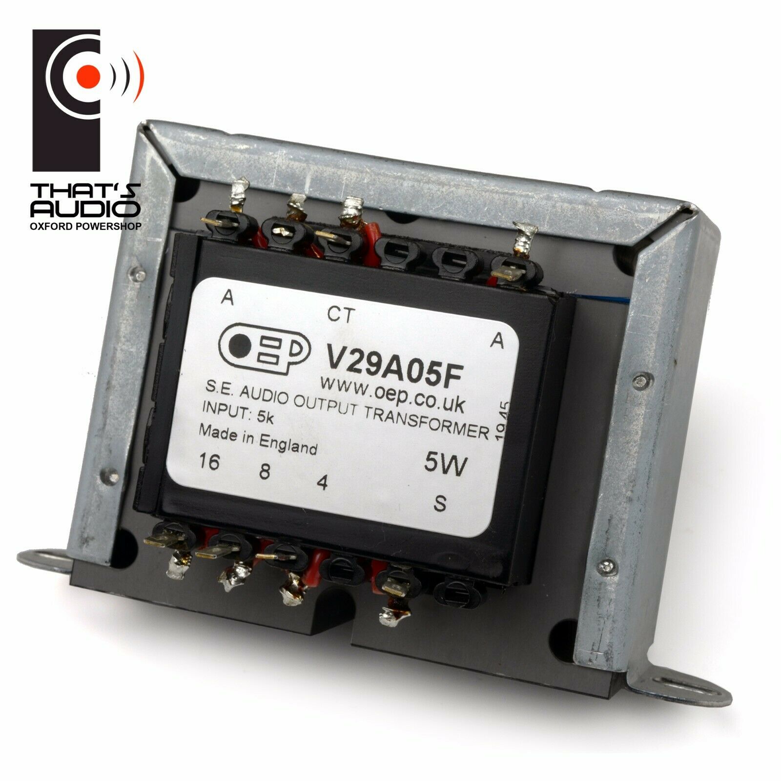 Valve Amplifier Output Transformer 5W Single Ended (EL84 ECL82 ECL83) OEP V29A05F - Image 5