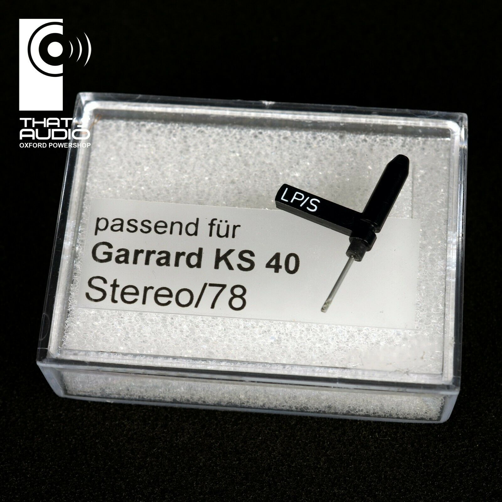 Stylus for Garrard (KS40 KS41) 33rpm, 45rpm and 78rpm ST/78 CONICAL / SPHERICAL stylus - Image 4