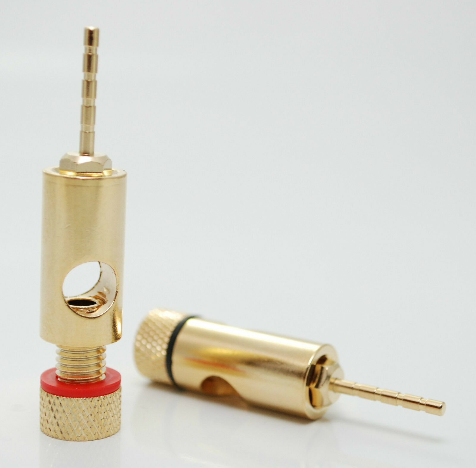 (10x) Hi-Fi 2mm Audio Pin Connector / Adaptor for Banana Plug Spade, wire (PJ1) - Image 3