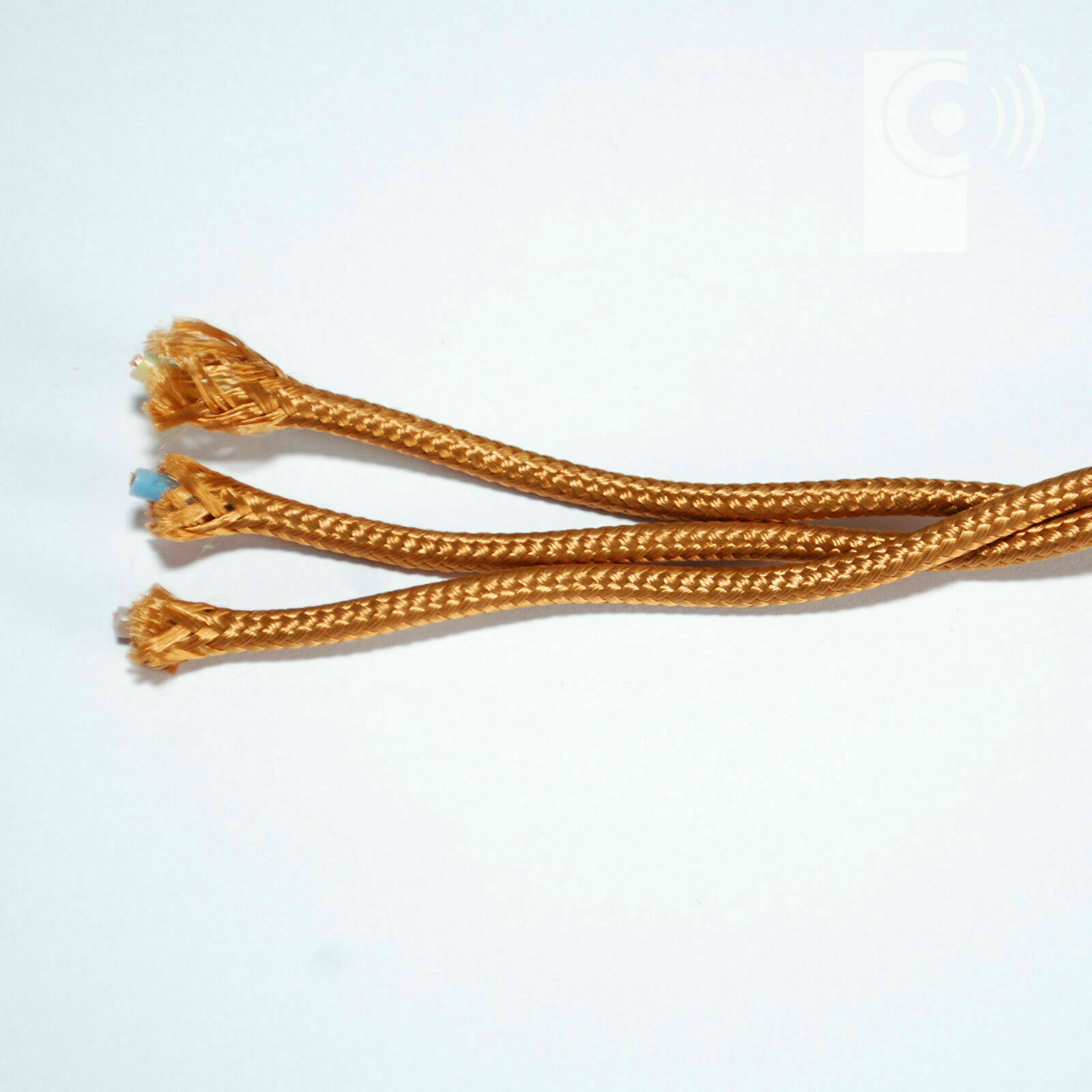 Retro COPPER (Silk Mix) Woven 3-Core cable - Image 3