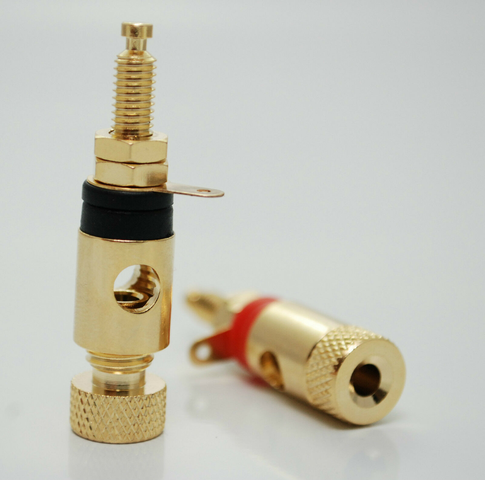 EDGE Binding Post (For 4mm Bannana Plugs) Gold Plated SOLDER TYPE (10 Pack) - Image 4