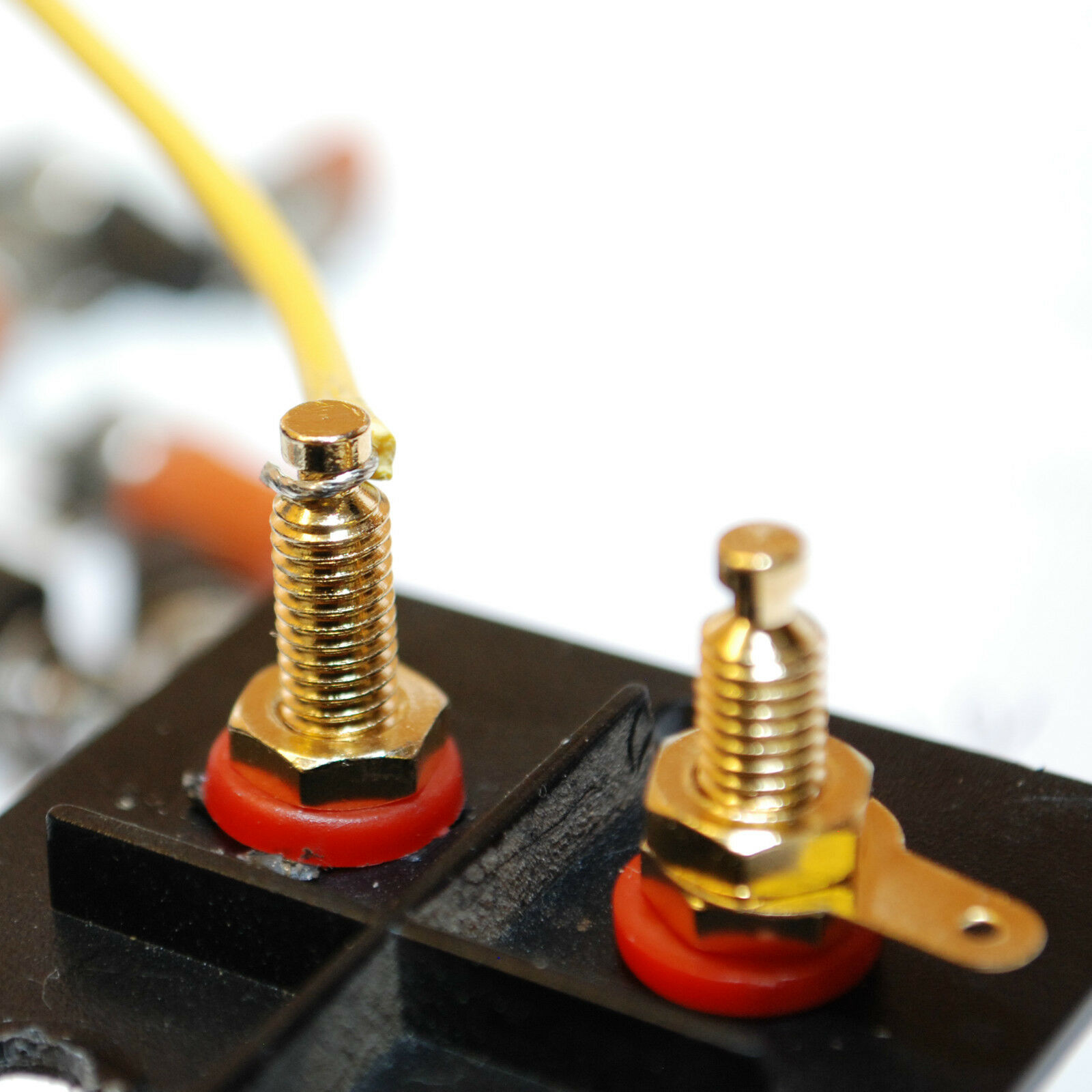 EDGE Binding Post (For 4mm Bannana Plugs) Gold Plated SOLDER TYPE (10 Pack) - Image 5