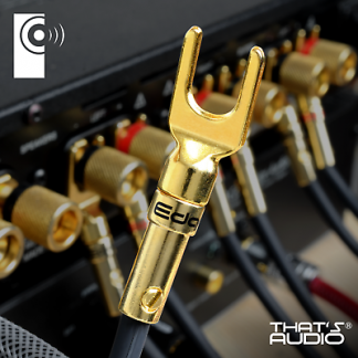 EDGE Audio Spade / Y Fork: 8.5mm Jaw Opening (6 Pack)