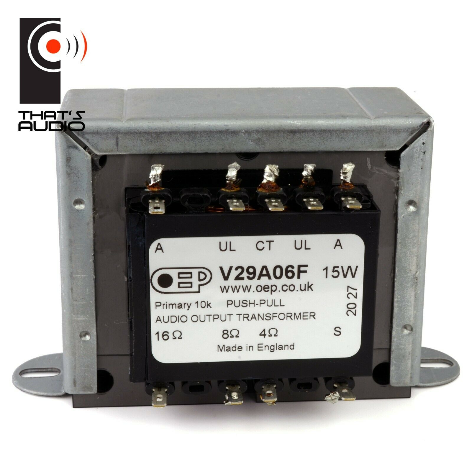 Valve Amplifier Output Transformer 15W PUSH-PULL (EL84 6V6GT 6F6) OEP V29A06F - Image 3