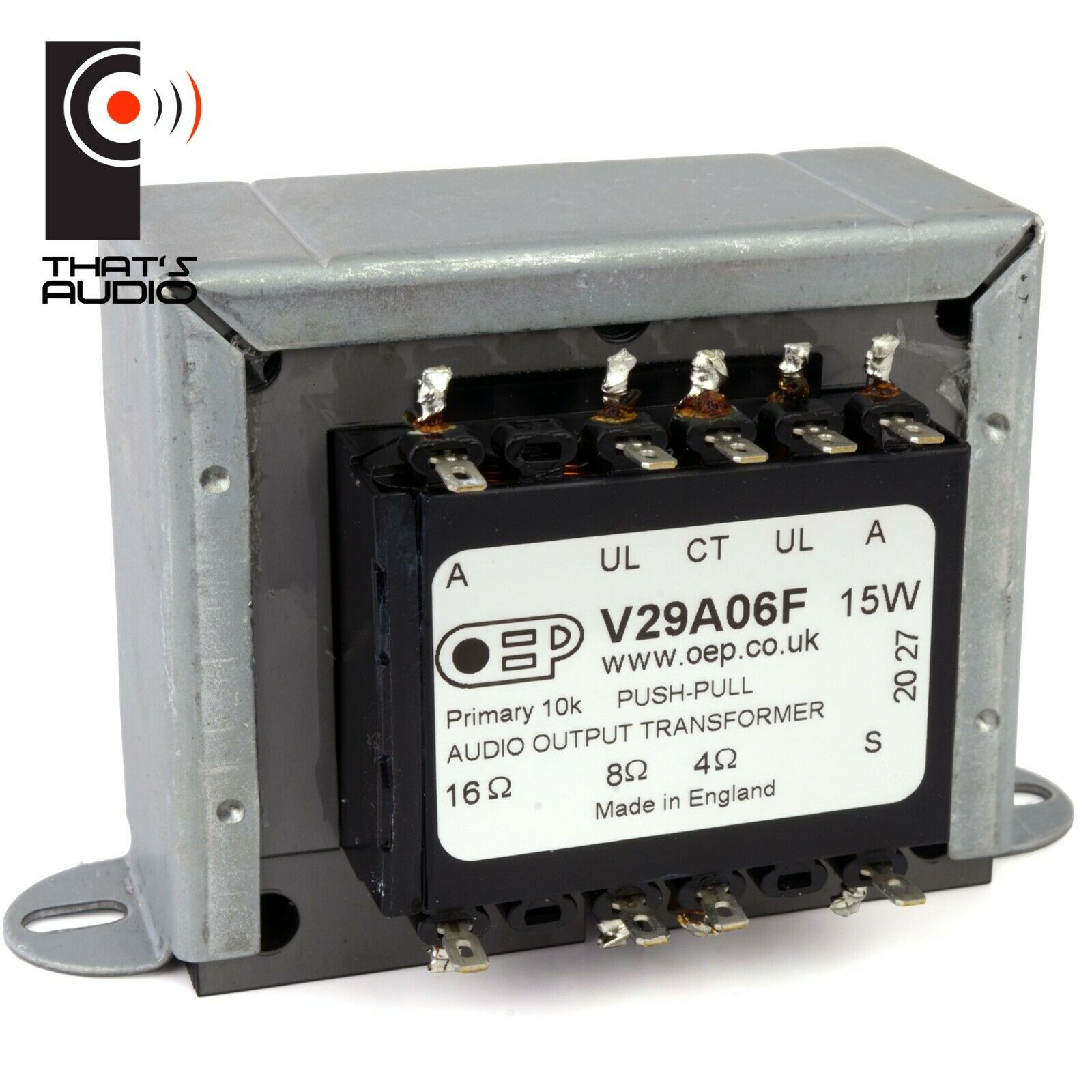 Valve Amplifier Output Transformer 15W PUSH-PULL (EL84 6V6GT 6F6) OEP V29A06F - Image 6