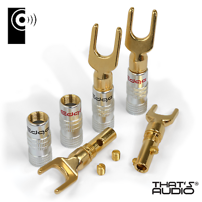 EDGE Audio Spade / Y Fork: 8.5mm Jaw Opening (6 Pack) - Image 3