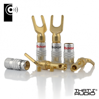 EDGE Audio Spade / Y Fork: 8.5mm Jaw Opening (6 Pack)