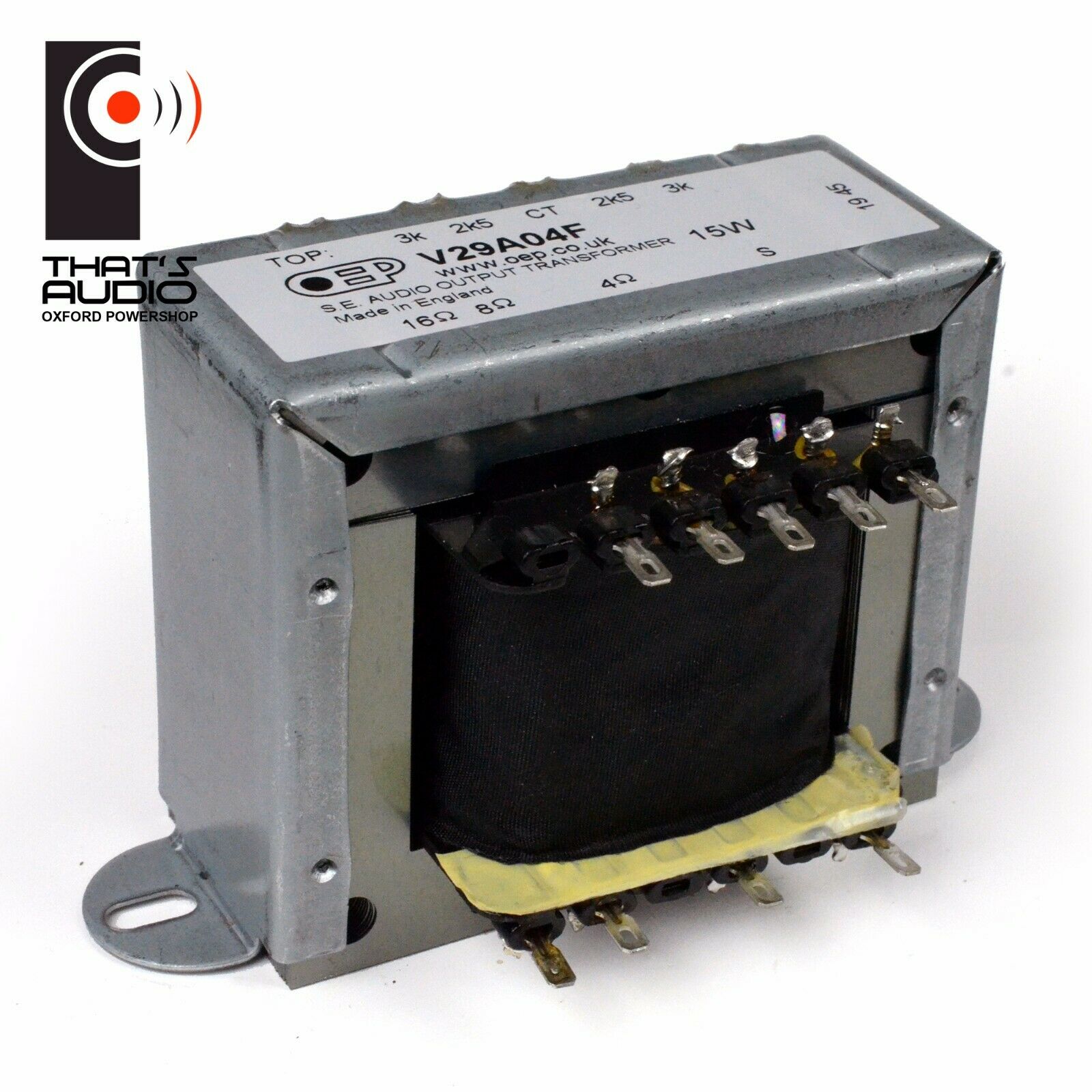 GUITAR Amplifier Output transformer 15W Single Ended (EL34 EL84/EL84