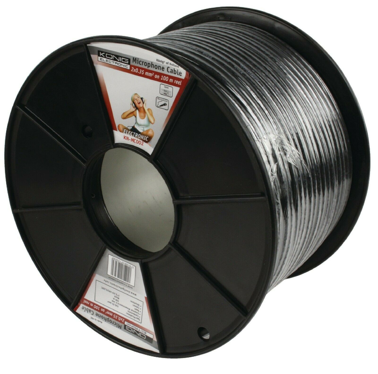 MICROPHONE Balanced CABLE: 2 x 0.35mm (Cut to Length) - Image 4
