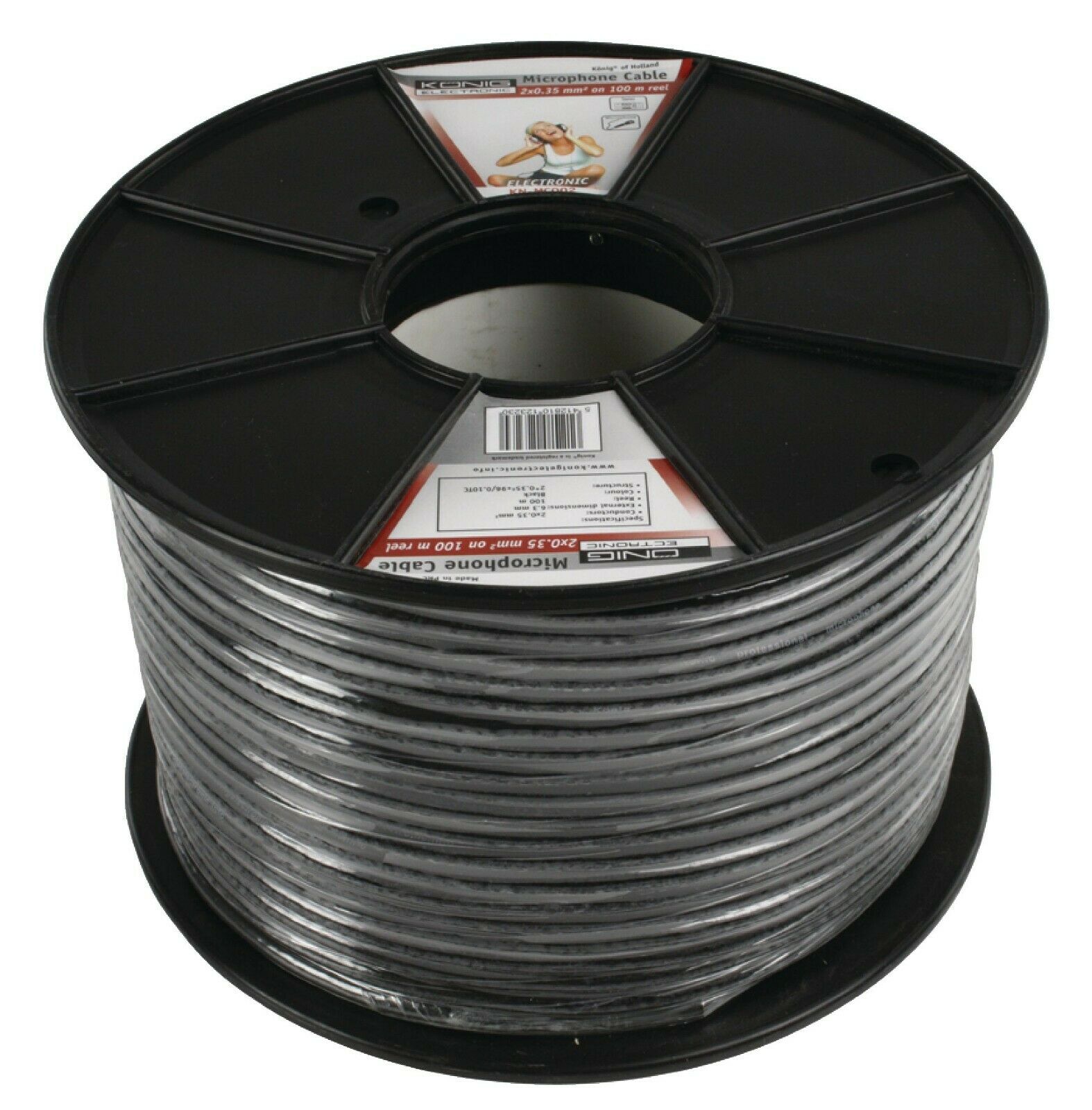 MICROPHONE Balanced CABLE: 2 x 0.35mm (Cut to Length) - Image 5