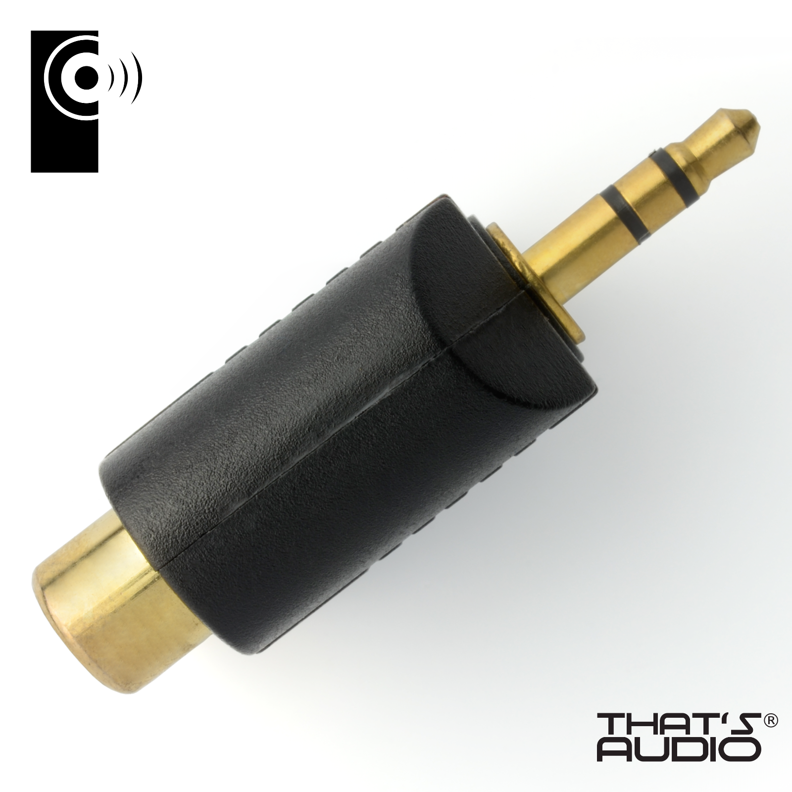 STEREO ADAPTER- 2x RCA (Female) to 3.5mm (Male) - Image 5