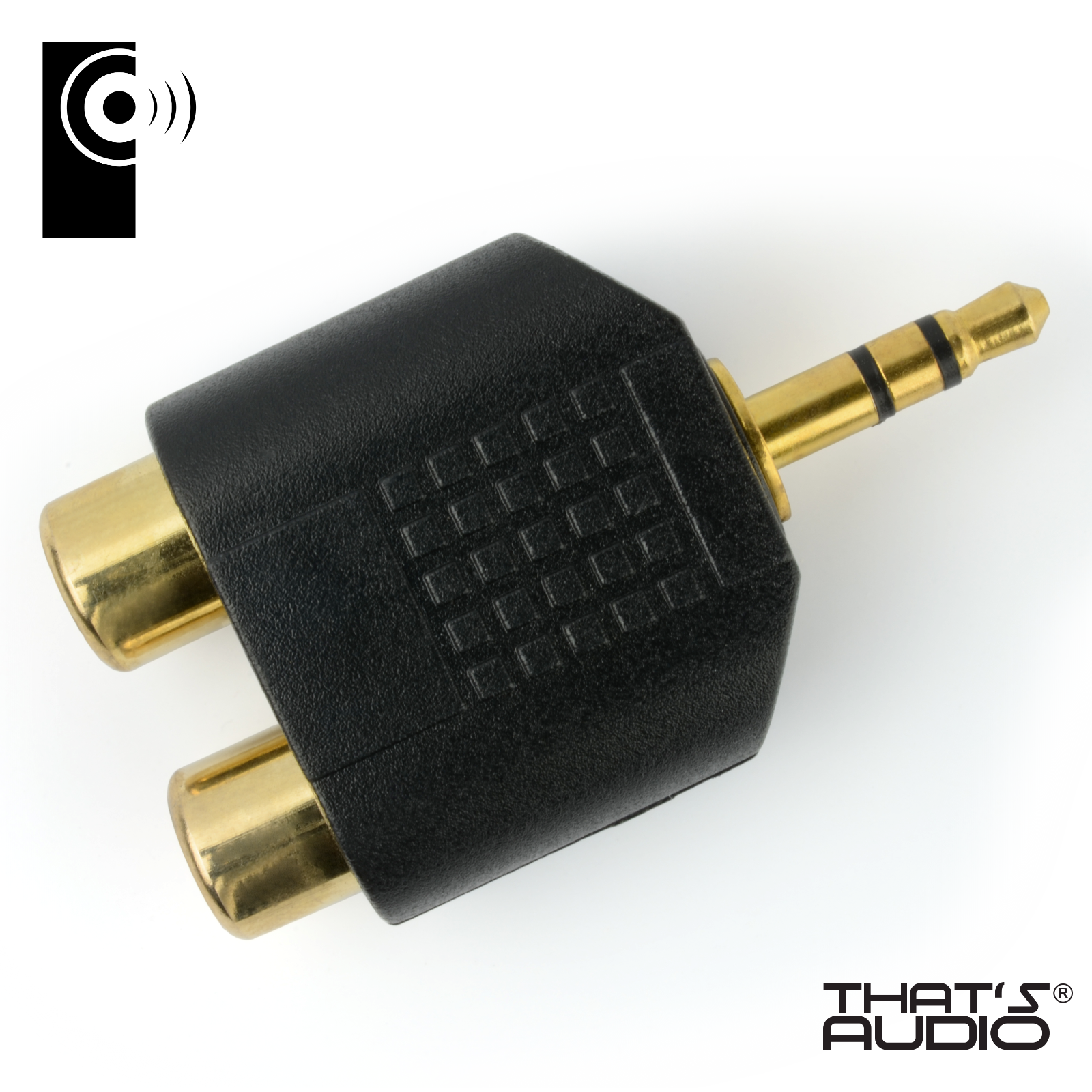 STEREO ADAPTER- 2x RCA (Female) to 3.5mm (Male)