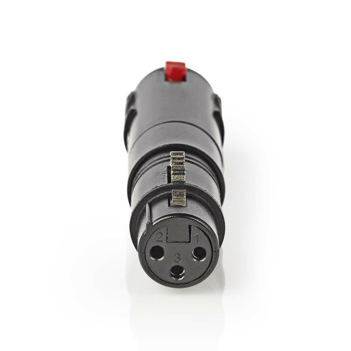 EDGE 3 PIN XLR ADAPTER: 3 pole XLR (Female) to 6.35mm 1/4" Jack (Female) TRS - Image 10